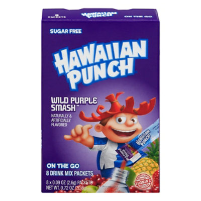 Hawaiian Punch Wild Purple Smash Powder Mix - .71 OZ - Image 3