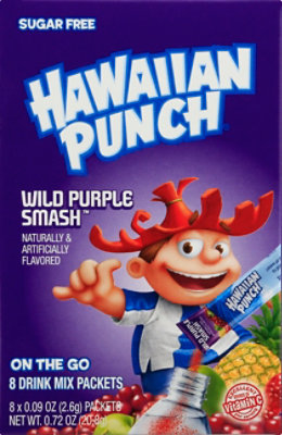 Hawaiian Punch Wild Purple Smash Powder Mix - .71 OZ - Image 2