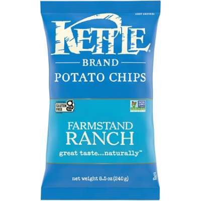 Kettle Brand Farmstand Ranch Kettle Potato Chips - 8.5 Oz - Image 1