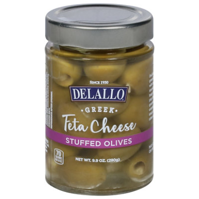 Delallo Olive Feta Stuffed - 9.9 OZ - Image 3