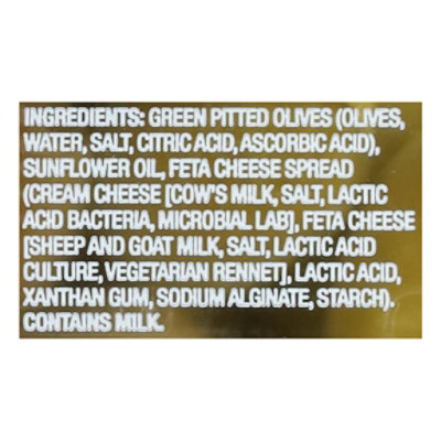 Delallo Olive Feta Stuffed - 9.9 OZ - Image 5