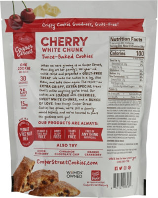 Cooper Street Cookies Whte Chnk Cherry - 5 OZ - Image 5