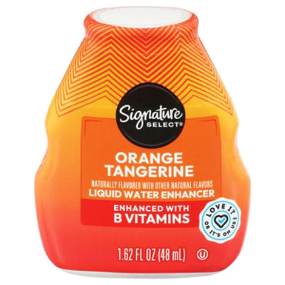 Signature SELECT Liq Water Enhancer Orange Tangerine - 1.62 FZ - Image 2