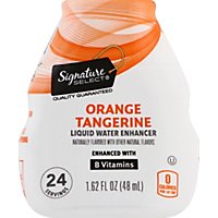 Signature Select Liq Water Enhancer Orange Tangerine - 1.62 FZ - Image 2