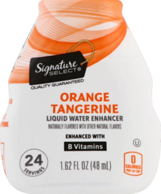 Signature SELECT Liq Water Enhancer Orange Tangerine - 1.62 FZ - Image 2