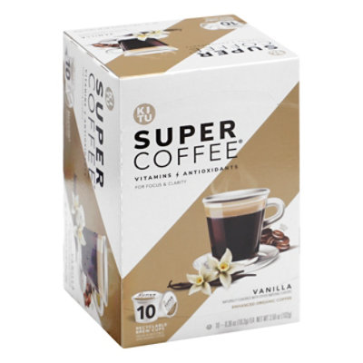 Super Coffee K-cup Vanilla - 10 CT