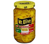 Mt. Olive Italian Seasoned Mild Banana Peppers - 12 Fl. Oz.