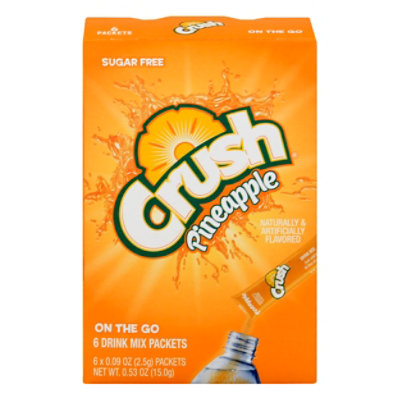 Crush Pineapple Powder Drink Mix - .54 OZ - Image 3