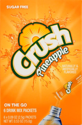 Crush Pineapple Powder Drink Mix - .54 OZ - Image 2