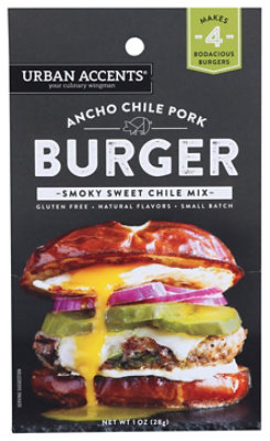 Urban Accents Ssnng Brgr Ancho Chili - 1 OZ