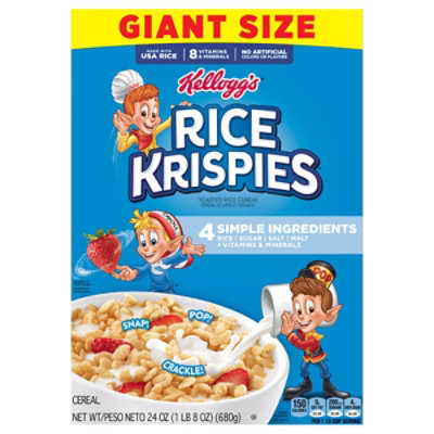 Kellogg's Rice Krispies Original 8 Vitamins and Minerals Breakfast Cereal - 24 Oz - Image 4