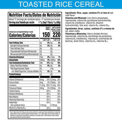 Rice Krispies Breakfast Cereal - 24 Oz - Image 4