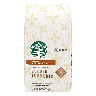 Starbucks Medium Roast Ground Coffee with Golden Turmeric Bag - 9 Oz - Image 5