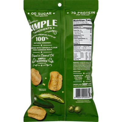 Wilde Chicken Chips Jalapeno - 2.25 OZ - Image 5