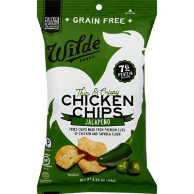 Wilde Chicken Chips Jalapeno - 2.25 OZ - Image 2