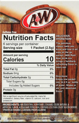 A&W Root Beer Powder Mix - .56 OZ - Image 6