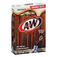A&W Root Beer Powder Mix - .56 OZ - Image 1