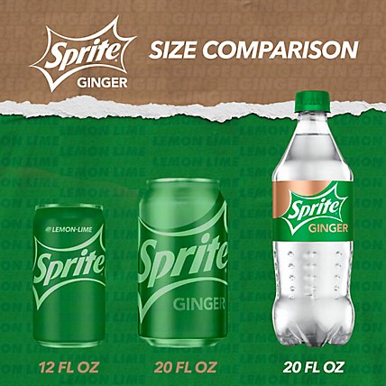 Sprite Ginger Bottle - 20 FZ - Image 3