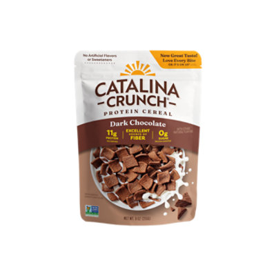 Catalina Crunch Dark Chocolate Keto Cereal - 9 Oz - Image 1