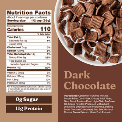 Catalina Crunch Dark Chocolate Keto Cereal - 9 Oz - Image 3