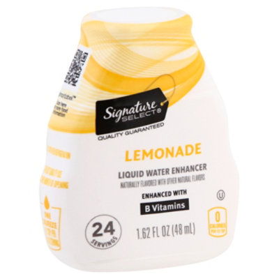 Signature SELECT Liquid Water Enhancer Lemonade - 1.62 FZ - Image 1