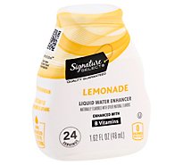 Signature Select Liquid Water Enhancer Lemonade - 1.62 FZ