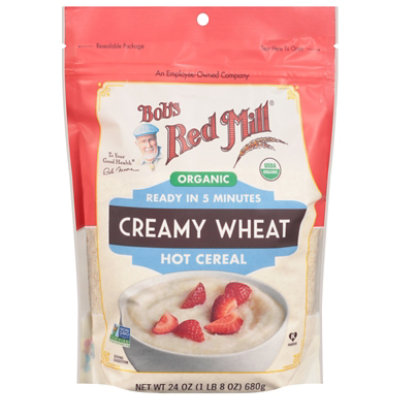 Bobs Red Mill Cereal Farina Wheat Org - 24 OZ - Image 2