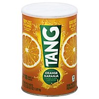 Tang Orange Naturally Flavored Powdered Soft Drink Mix Canister - 58.9 Oz - Image 1