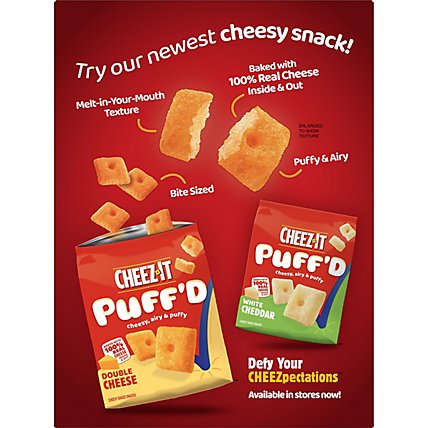 Cheez-It Baked Snack Cheese Crackers Extra Cheesy - 12.4 Oz - Image 6