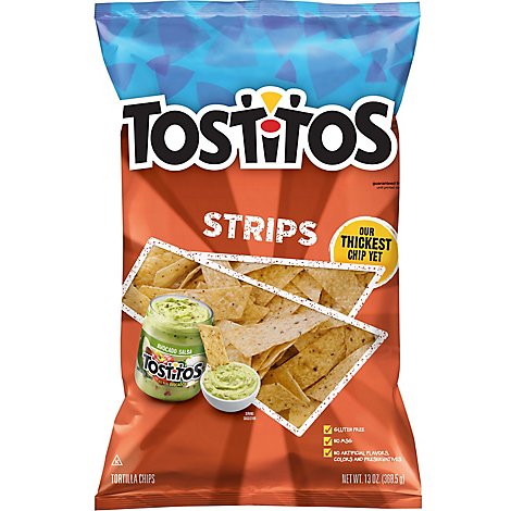 Tostitos Tortilla Chips Strips - 13 OZ