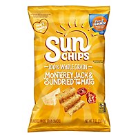 Sun Chips Whole Grain Snacks Monterey Jack & Sundried Tomato - 7 Oz - Image 1