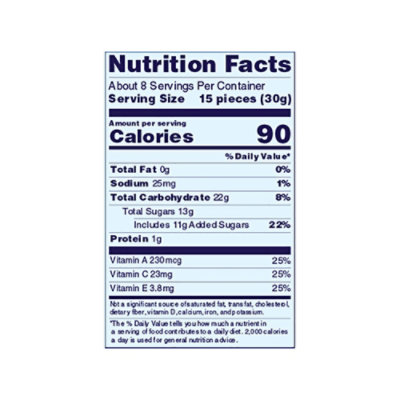 Welchs Fruit Snacks Mixed Fruit Sub - 8 OZ - Image 4