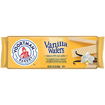 VOORTMAN Bakery Vanilla Wafers - 10.6 Oz - Image 1