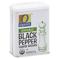 O Orgnc Coarse Ground Black Pepper - 4 OZ - Image 1