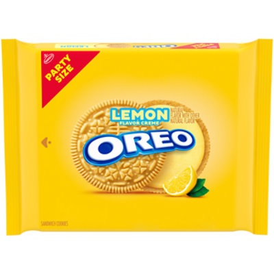 OREO Lemon Cookies - 8.95 Oz - Image 1