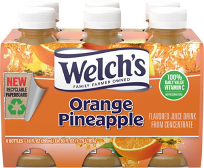 Welchs Orange Pineapple Juice - 6-10 FZ - Image 6