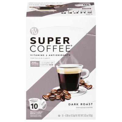 Super Coffee K-cup Dark Roast - 10 CT - Image 3