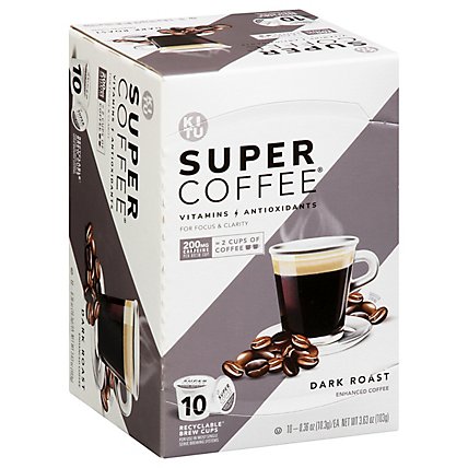 Super Coffee K-cup Dark Roast - 10 CT - Image 1