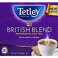Tetley British Blend Tea - 80 CT - Image 1