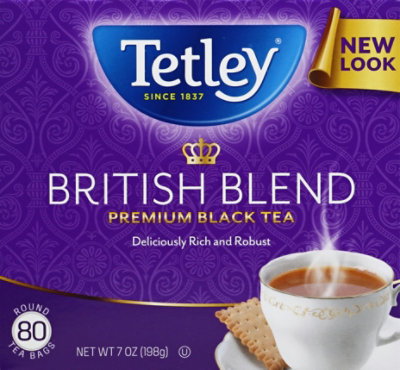 Tetley British Blend Tea - 80 CT - Image 2