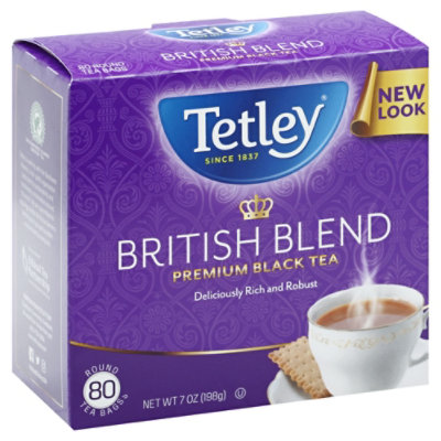 Tetley British Blend Tea - 80 CT - Image 1