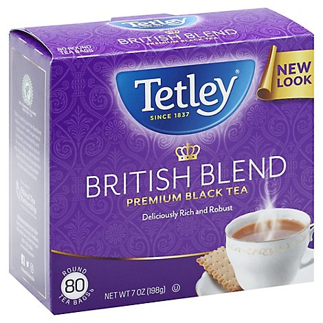 Tetley British Blend Tea - 80 CT