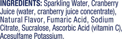 Ocean Spray Sparkling Diet Cranberry Juice Beverage - 4 Count - Image 3