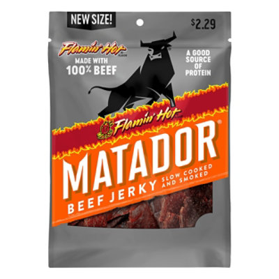 Matador Beef Jerky Flamin Hot Jerky - .8 OZ - Image 3