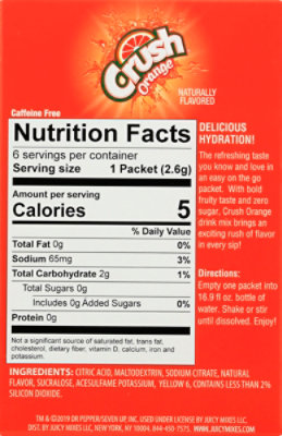 Crush Powdered Drink Mix Orange - 6 CT - Image 6