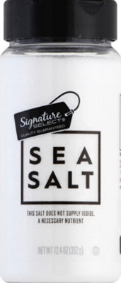 Signature SELECT Sea Salt - 12.4 Oz - Image 2