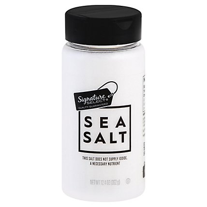 Signature Select Sea Salt - 12.4 OZ - Image 1