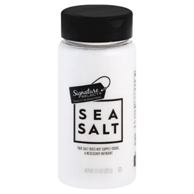 Signature SELECT Sea Salt - 12.4 Oz - Image 1