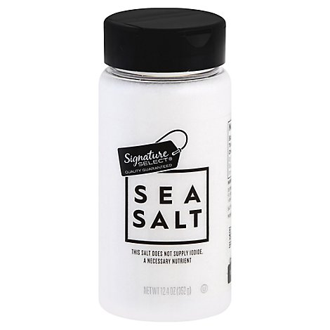 Signature Select Sea Salt - 12.4 OZ