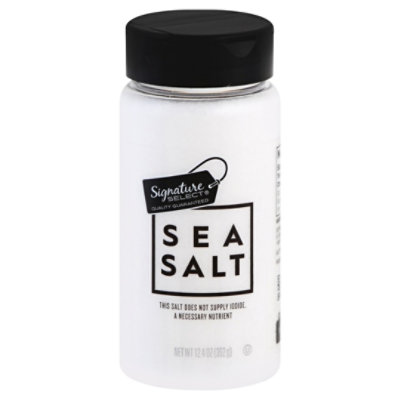 Signature Select Sea Salt - 12.4 OZ